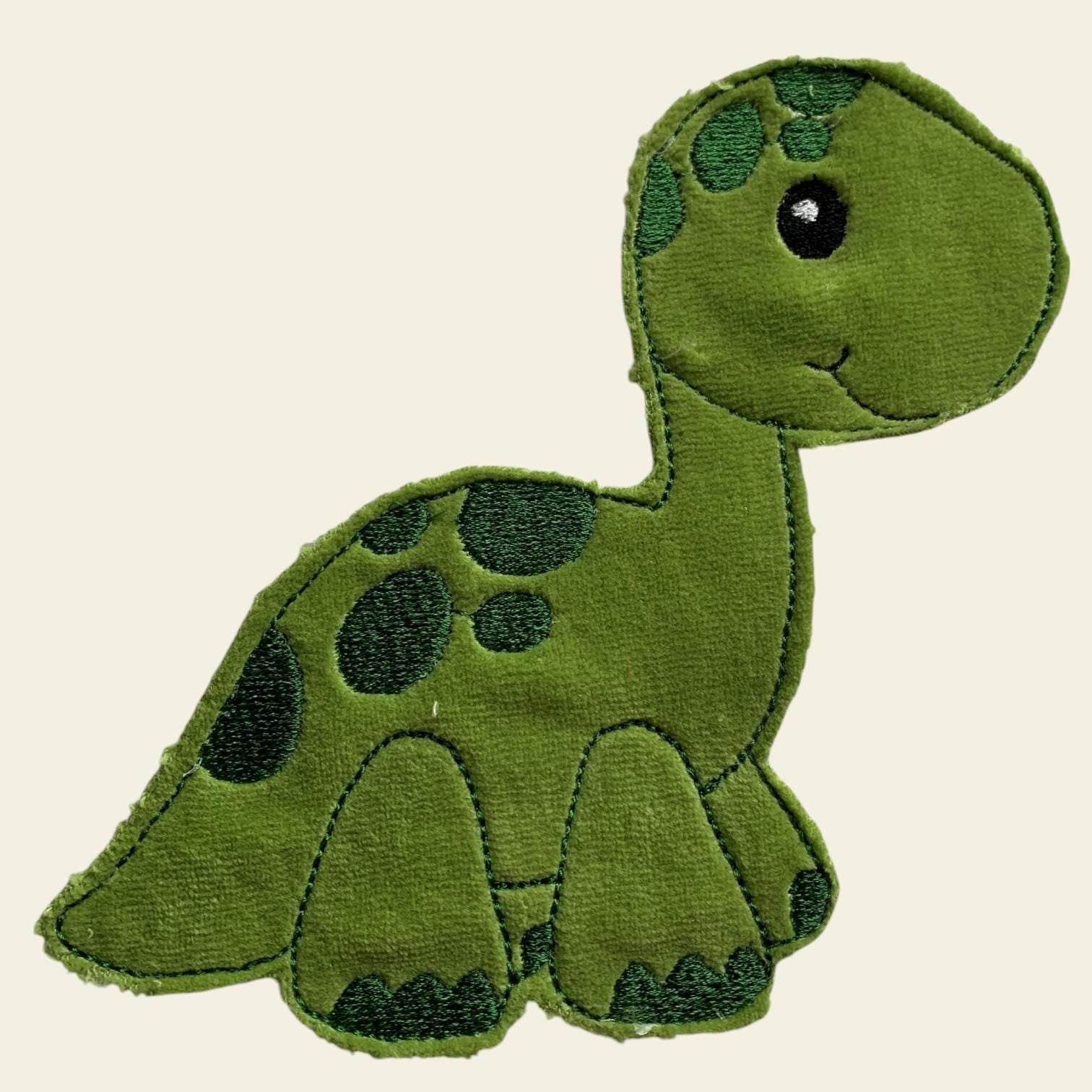 Stickdatei Doodle Dinosaurier Applikation 3 Größen Set 732 - Sewando