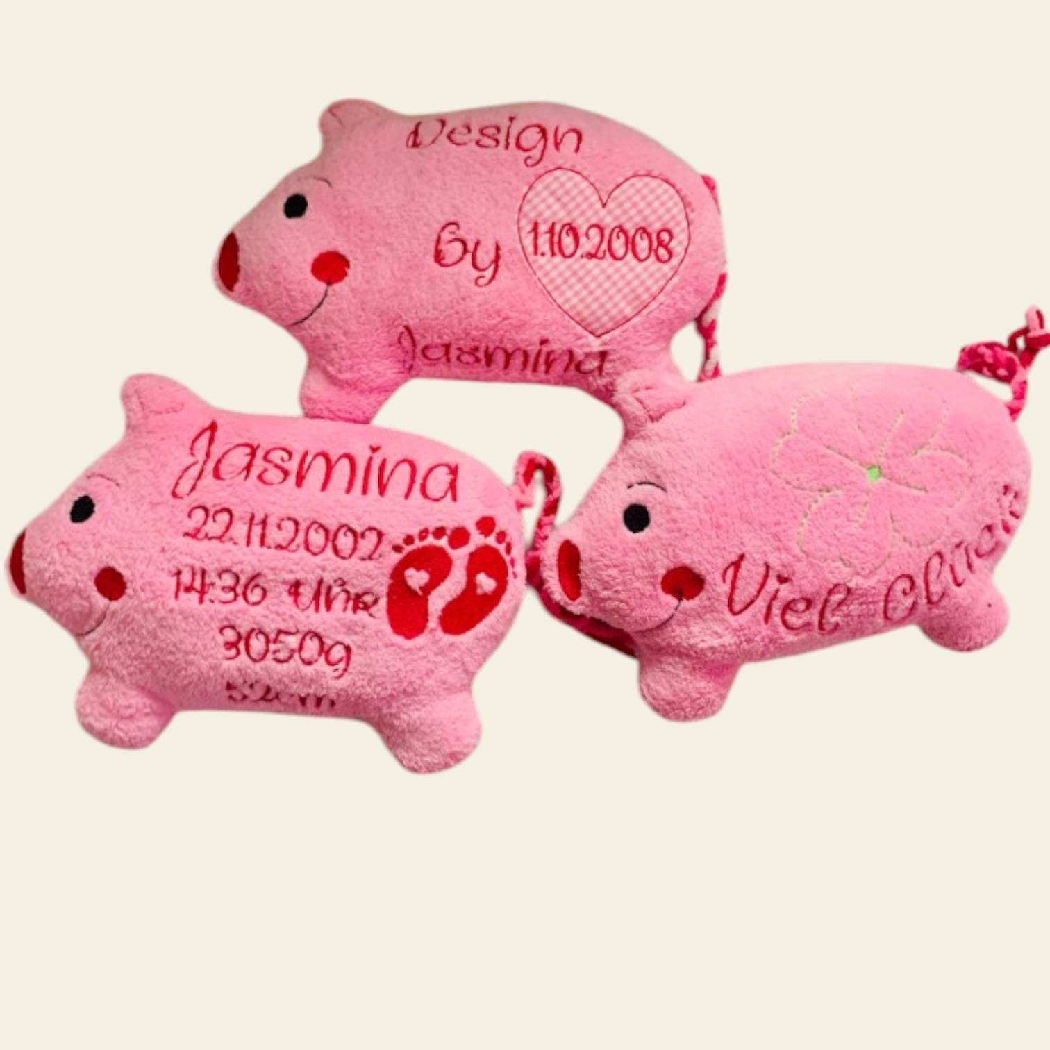 Stickdatei Schwein In the Hoop 333 - Sewando