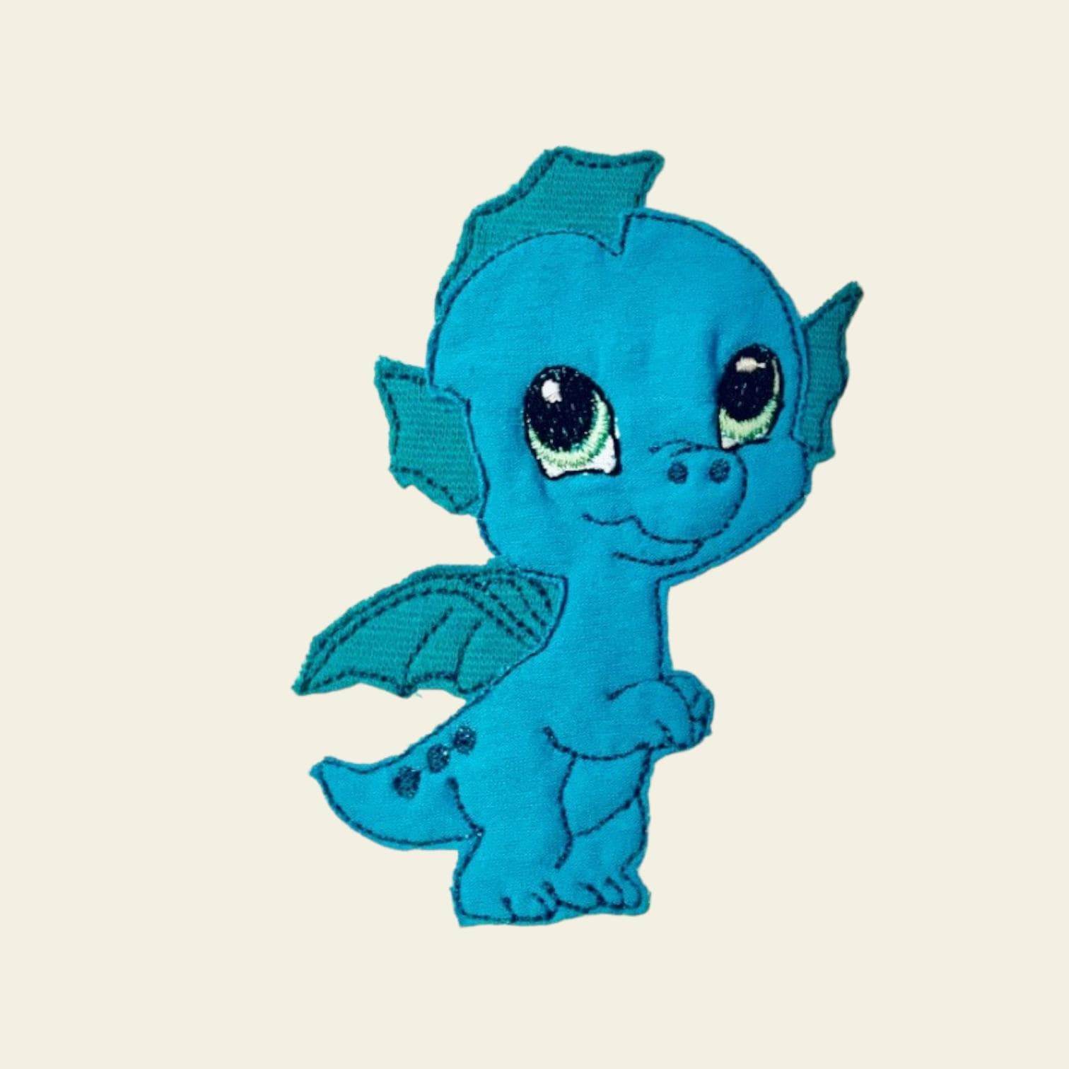 Stickdatei Doodle Drache Dino 1 Set 863 - Sewando