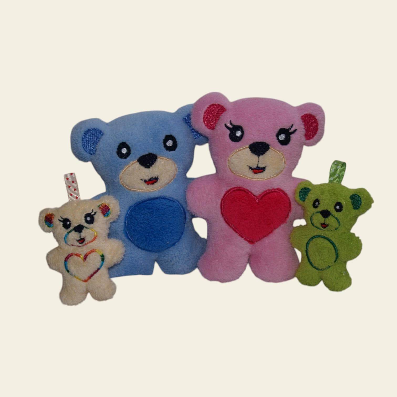 Stickdatei Teddy Kuscheltier Set 294 - Sewando