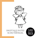 Plotterdatei - Schutzengel Junge - Sewando