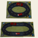 Stickdatei Auto Rennbahn /Spielteppich Set 262 - Sewando