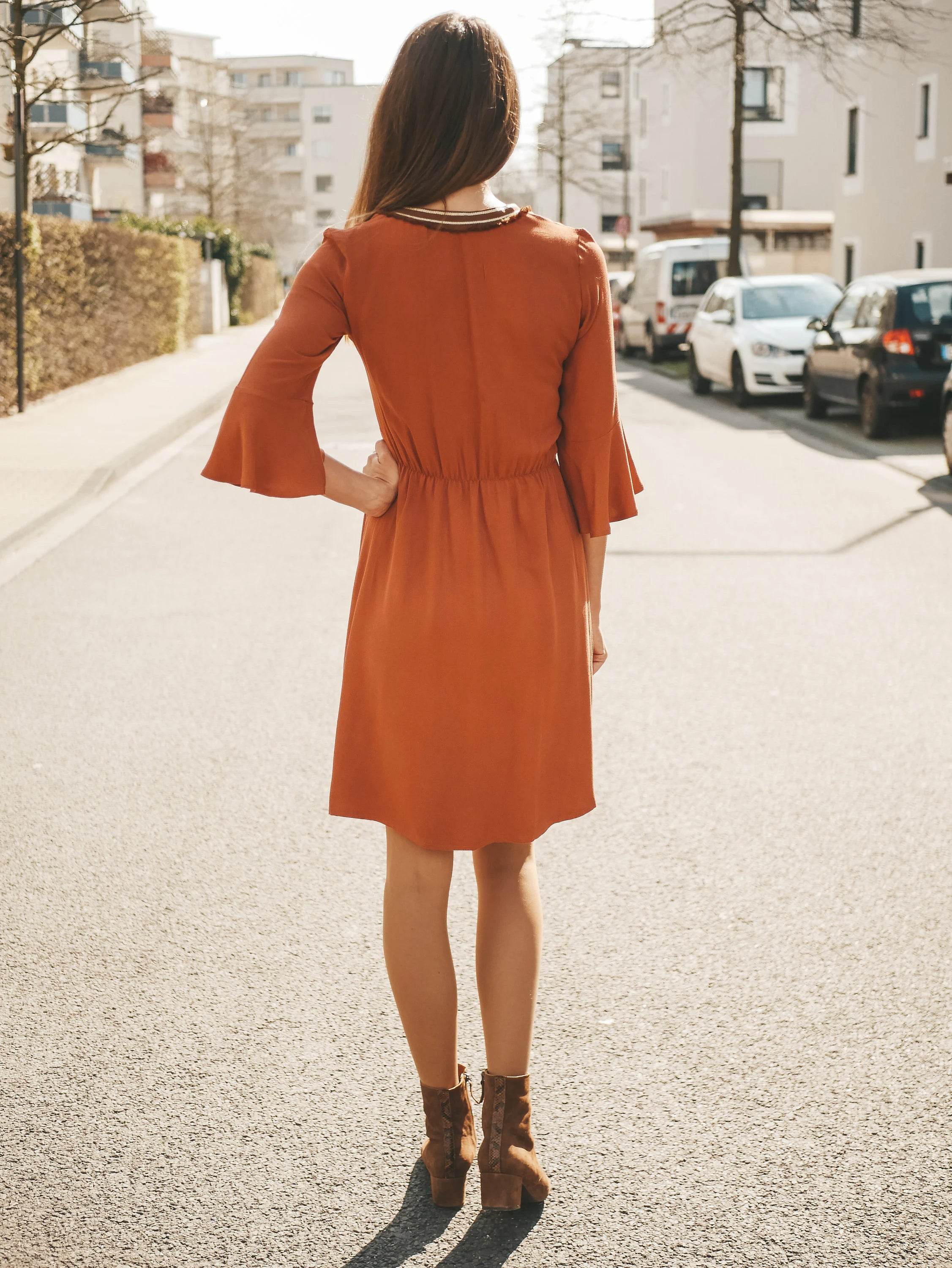 Bohokleid Sommerkleid Bluse VALENTINA, Gr. 32-50, PDF Schnittmuster - Sewando