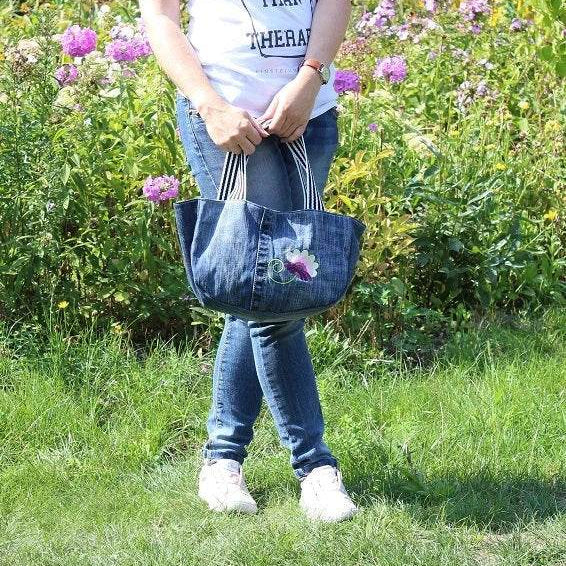 Ebook Vroni Lunchbag Tasche Handtasche Einkaufstasche Frühstücksbeutel Einkausfbeutel - Sewando