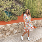 Boho Tunika mit Stehkragen KAYA, Gr. 32-50, PDF Schnittmuster - Sewando
