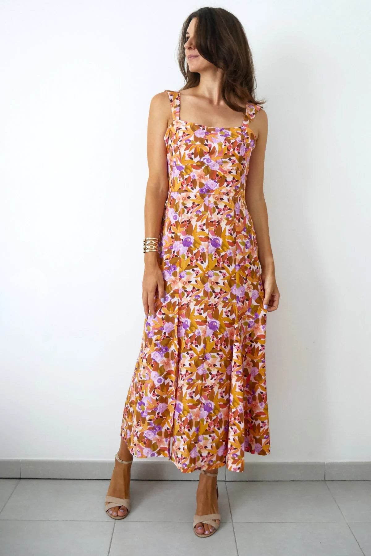 Trägerkleid Sommerkleid (Hochzeit) ADORA, A/B Cup, PDF Schnittmuster, Gr. 32-50 - Sewando