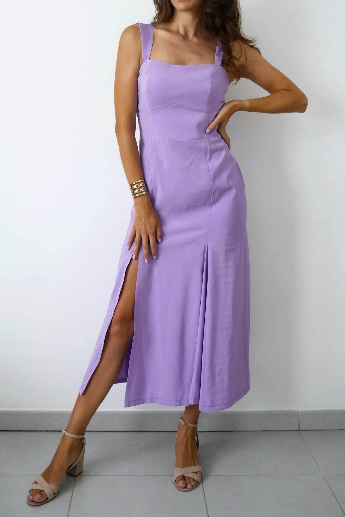 Trägerkleid Sommerkleid (Hochzeit) ADORA, A/B Cup, PDF Schnittmuster, Gr. 32-50 - Sewando