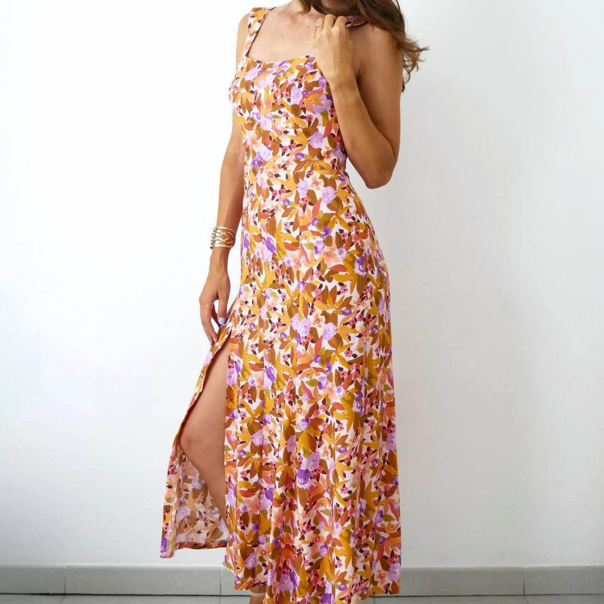 Trägerkleid Sommerkleid (Hochzeit) ADORA, A/B Cup, PDF Schnittmuster, Gr. 32-50 - Sewando