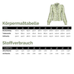 Bluse mit Rüschen und Stehkragen FLORENTINA, Gr. 32-50, PDF Schnittmuster - Sewando