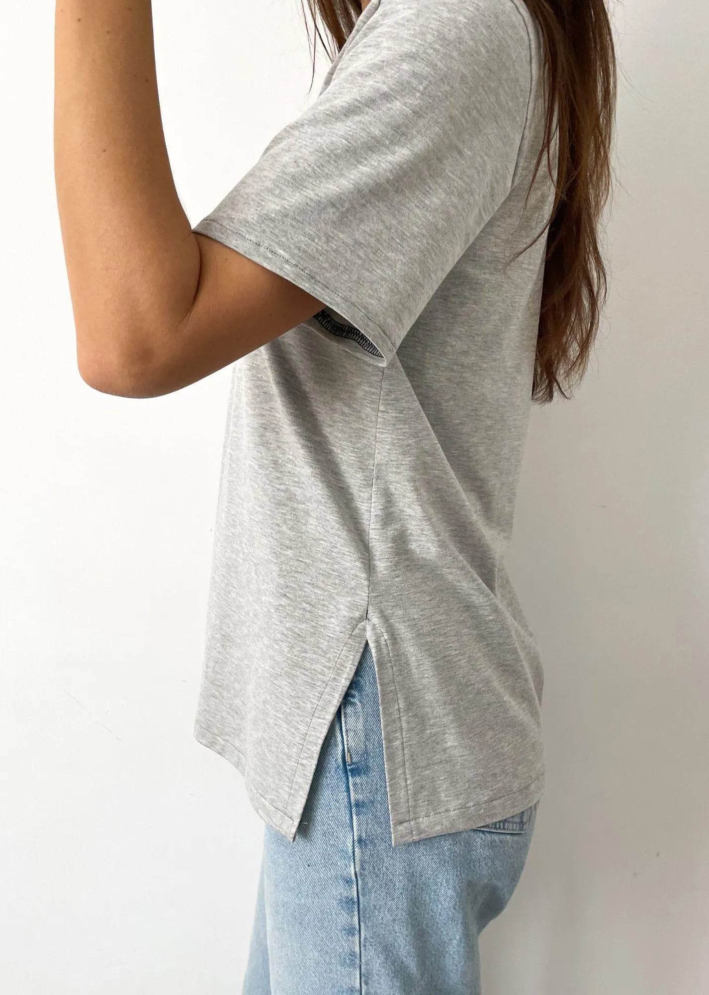 oversize T-Shirt 2 Ausschnitte, C/D+ Cup, RELAXED SHIRT, PDF Schnittmuster - Sewando