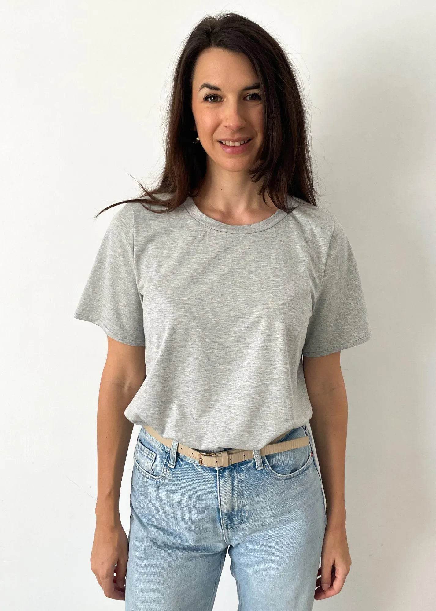 oversize T-Shirt 2 Ausschnitte, C/D+ Cup, RELAXED SHIRT, PDF Schnittmuster - Sewando