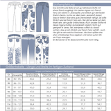 Schnittmuster Bella Jeggins Gr. 80 bis 152 - Sewando