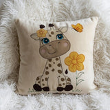 Stickdatei Doodle Giraffe 1 Applikation 3 Größen Set 735