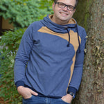 Schnittmuster Raglanhoodie MAILO Gr. S-XXXL : - Sewando