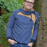 Schnittmuster Raglanhoodie MAILO Gr. S-XXXL : - Sewando