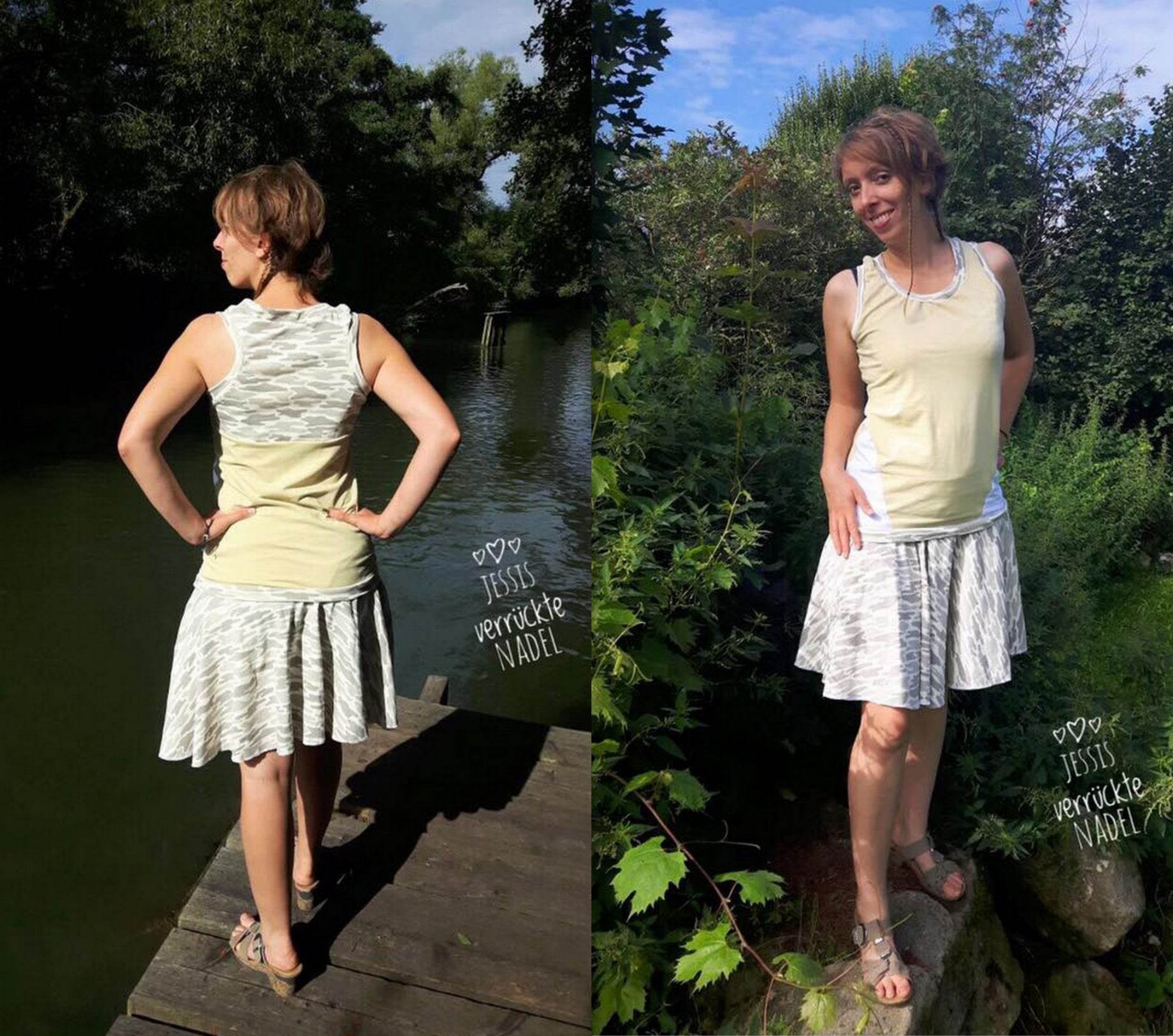 Schnittmuster Tellerock CLARIE Gr. XS-XXXL : - Sewando