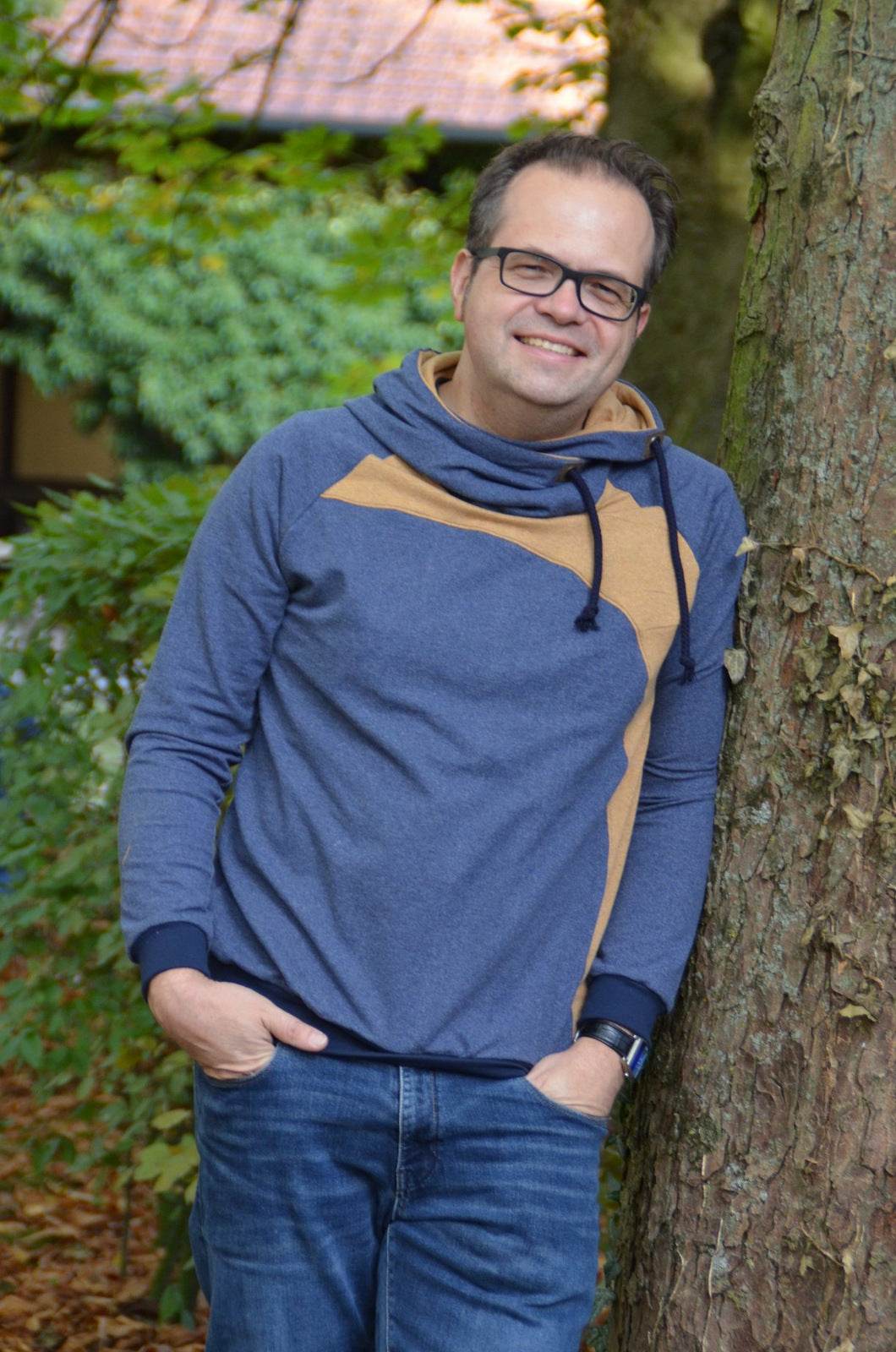 Schnittmuster Raglanhoodie MAILO Gr. S-XXXL : - Sewando