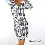 Schnittmuster Shirt Kleid AMALIA Gr. XS-XXXL : - Sewando