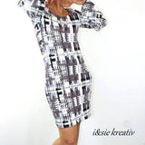 Schnittmuster Shirt Kleid AMALIA Gr. XS-XXXL : - Sewando