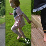 Schnittmuster Leggins mini LORA Gr. 86/92 - 146/152 : - Sewando