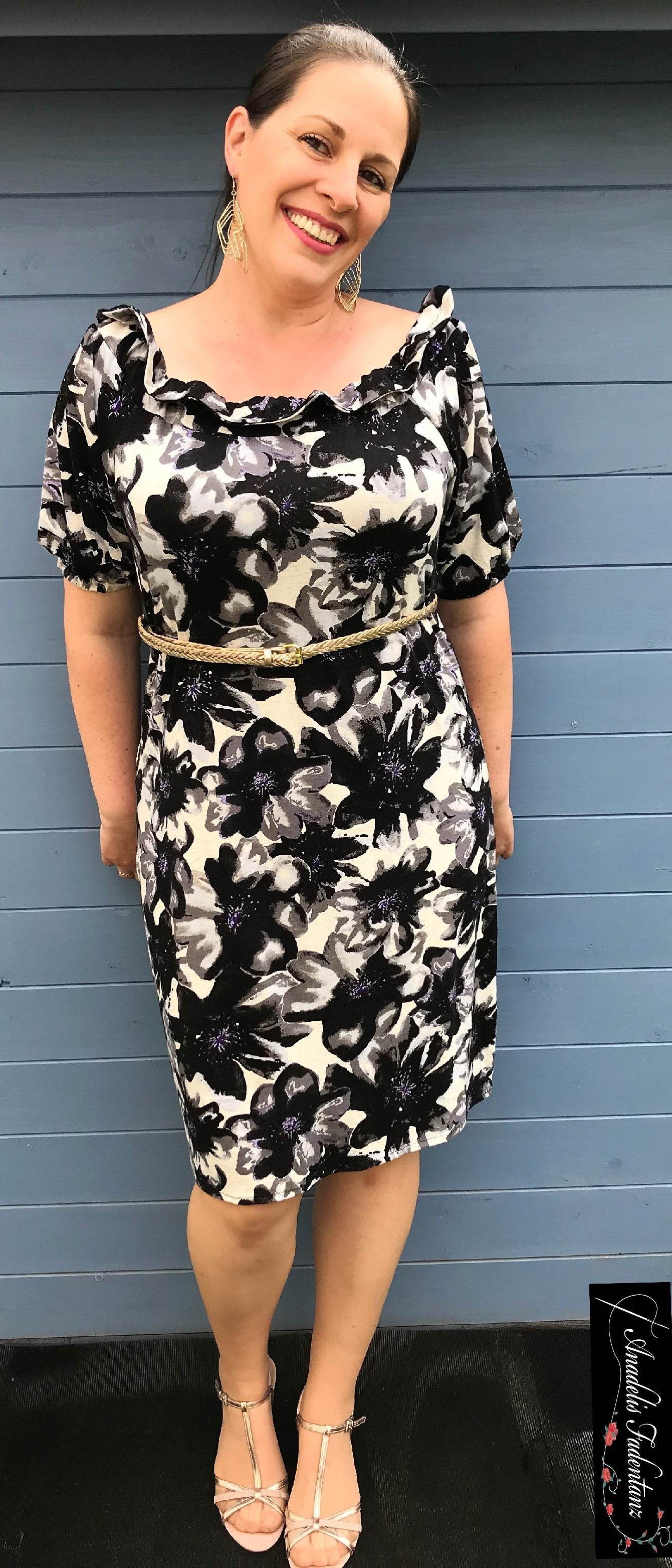 Schnittmuster Bluse / Kleid FLORIS Gr. 34-48 : - Sewando