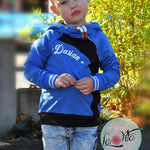Schnittmuster Raglanhoodie mini MAILO 86/92- 158/164 : - Sewando