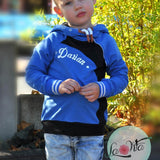 Schnittmuster Raglanhoodie mini MAILO 86/92- 158/164 : - Sewando