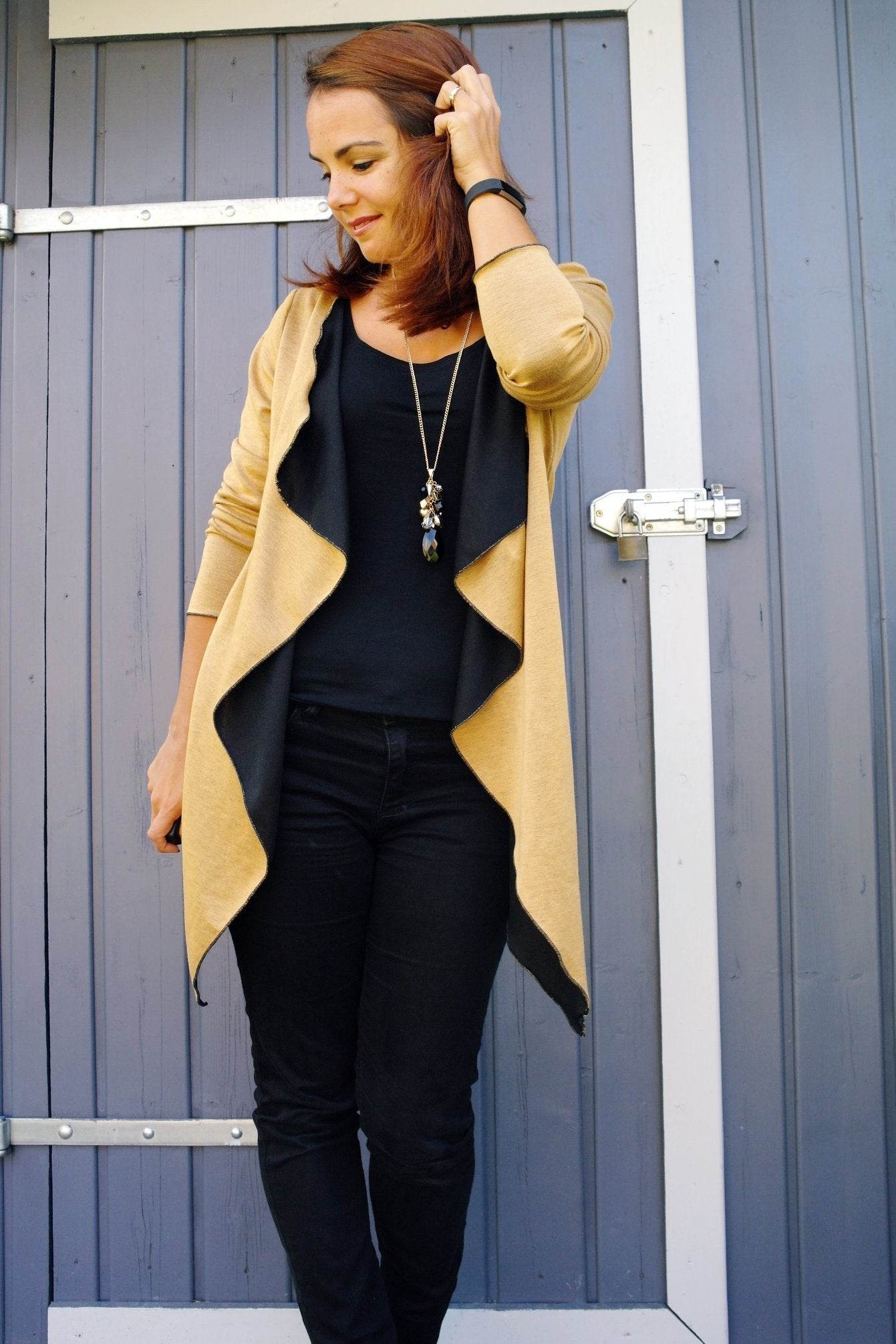 Schnittmuster Cardigan SALEA XS-XXXL : - Sewando