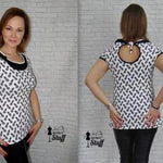 Schnittmuster Shirt Kleid LILLY Gr. XS-XXXL : - Sewando