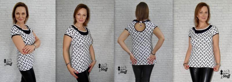 Schnittmuster Shirt Kleid LILLY Gr. XS-XXXL : - Sewando