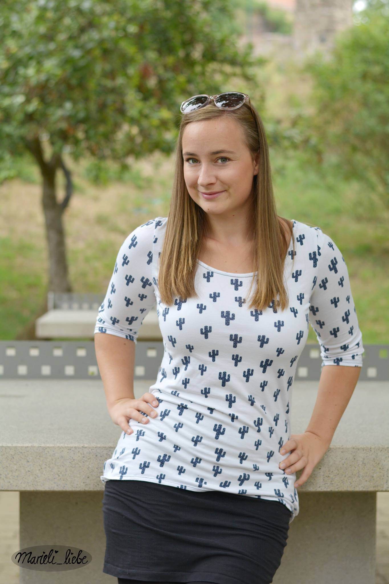 Schnittmuster Shirt Kleid AMALIA Gr. XS-XXXL : - Sewando