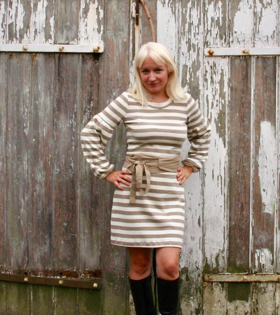 Schnittmuster Shirt Kleid AMALIA Gr. XS-XXXL : - Sewando