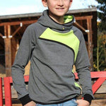 Schnittmuster Raglanhoodie mini MAILO 86/92- 158/164 : - Sewando