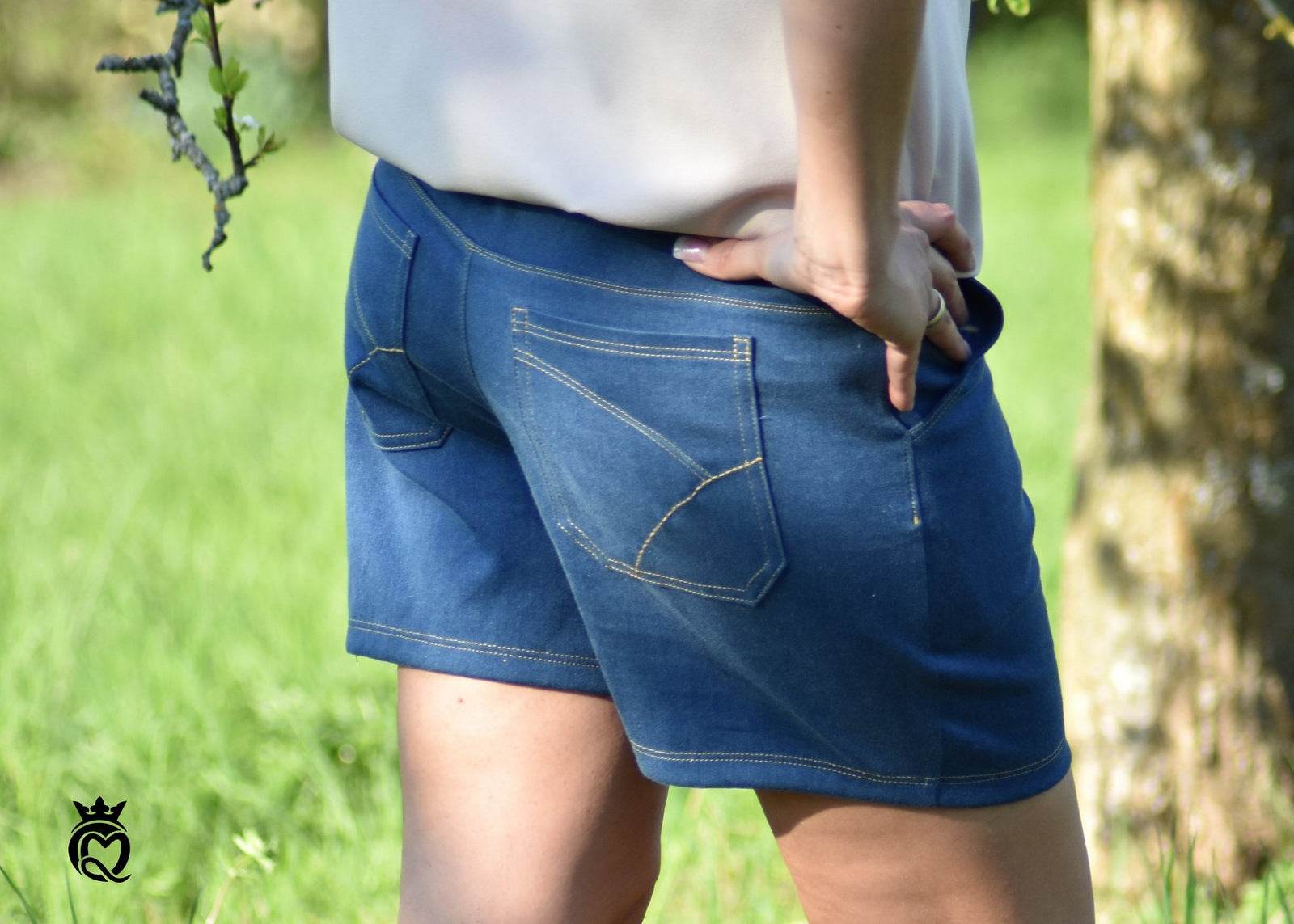 Schnittmuster kurze Hose BARI Gr. XS-XL : - Sewando