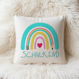 Stickdatei Einschulung Schulkind Regenbogen Set 635