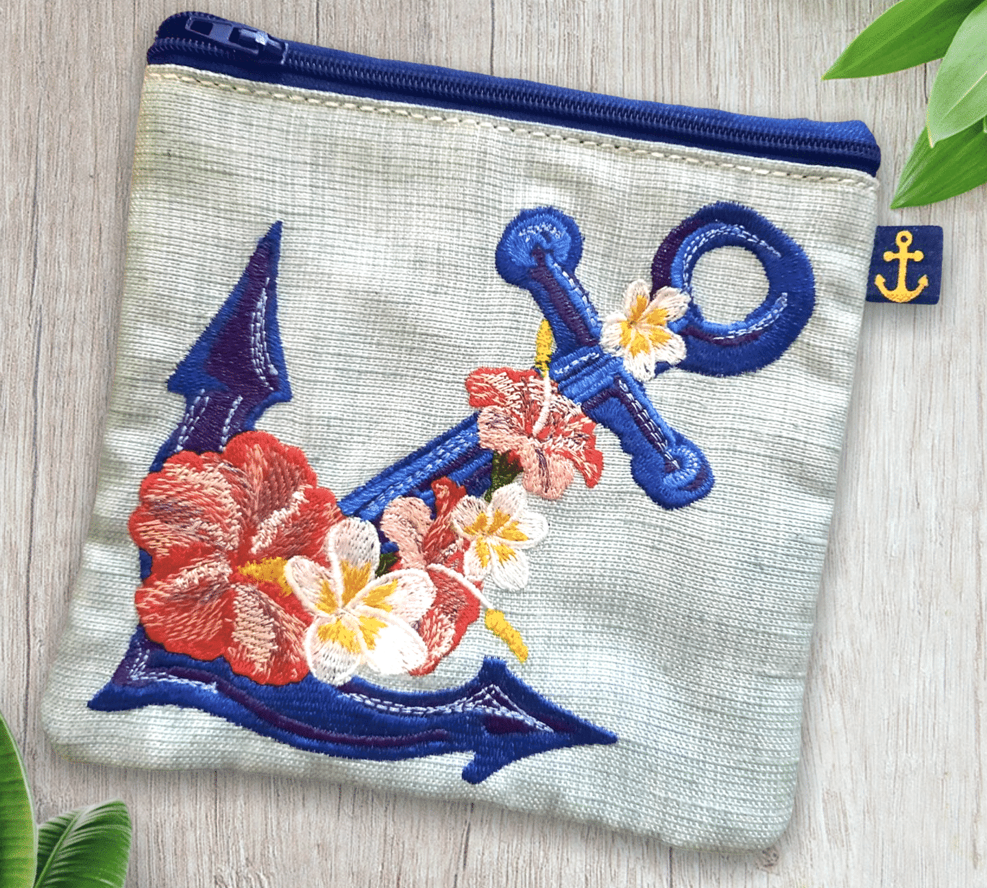 Anker Stickdatei – Tropischer Sommertraum mit Hibiskus - Sewando