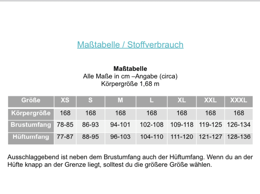 Schnittmuster Longhoodie CORTINA Gr. XS-XXXL : - Sewando