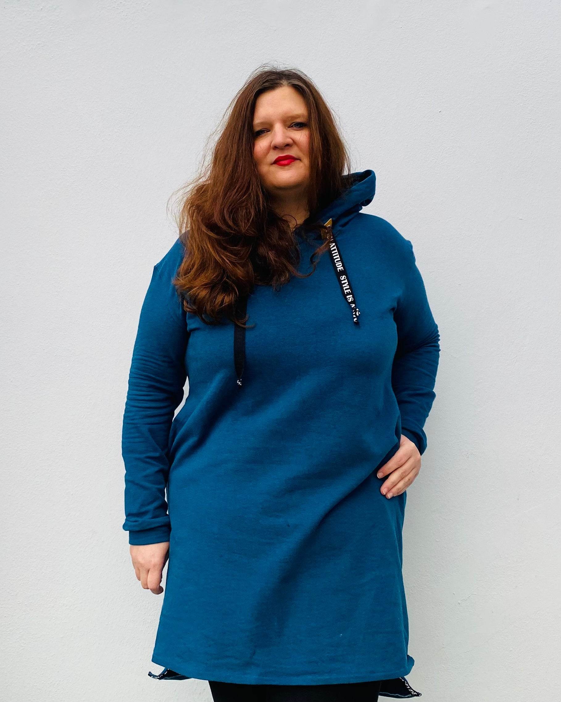 Schnittmuster Sweatkleid Elli Gr. XS-XL - Sewando