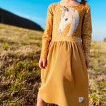 Schnittmuster Kleid Jana MiniMe Gr. 86-140 - Sewando