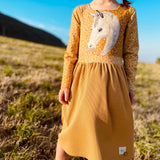 Schnittmuster Kleid Jana MiniMe Gr. 86-140 - Sewando