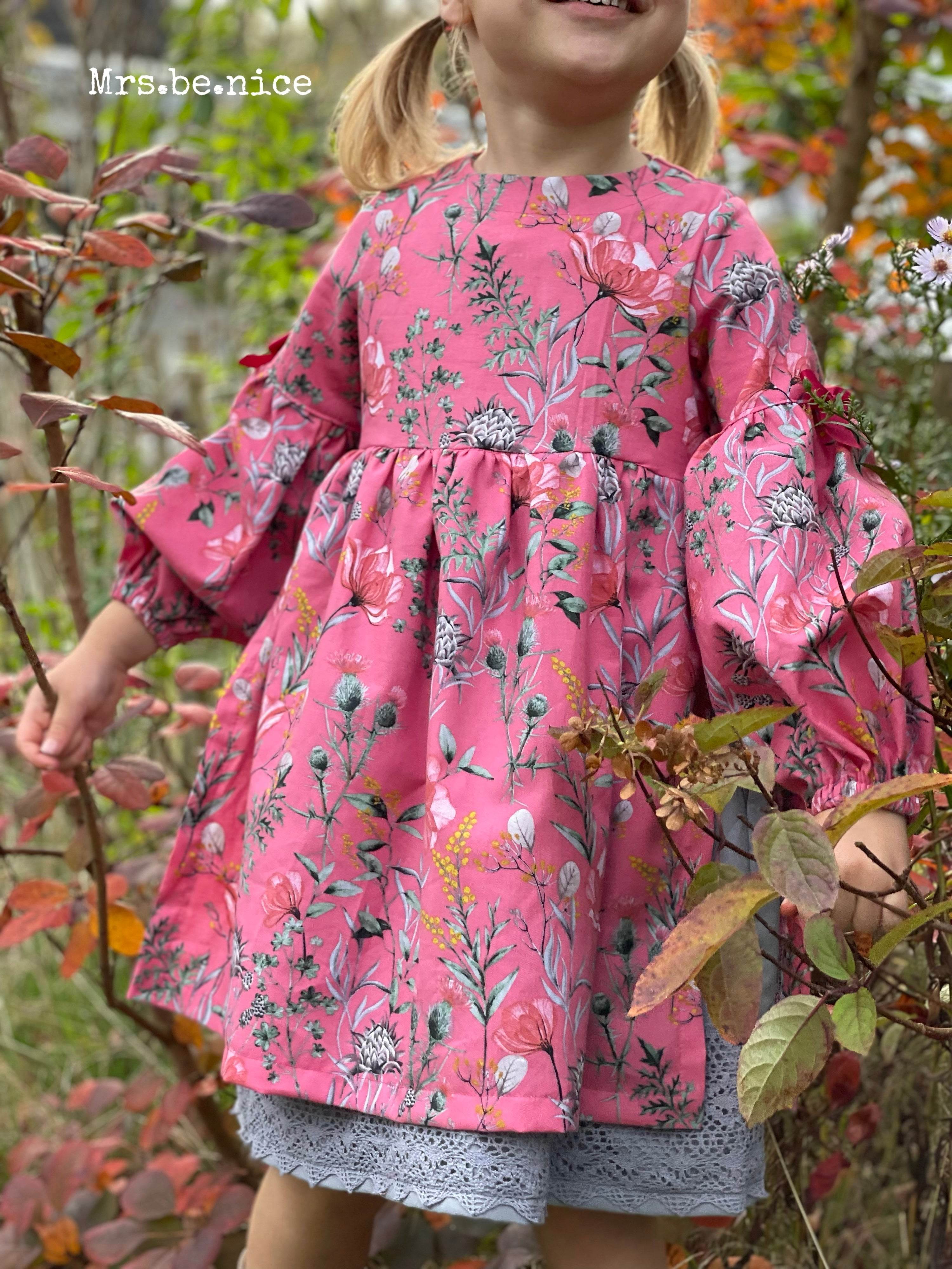 Schnittmuster Kleid Eleonora Gr. 86-140 - Sewando
