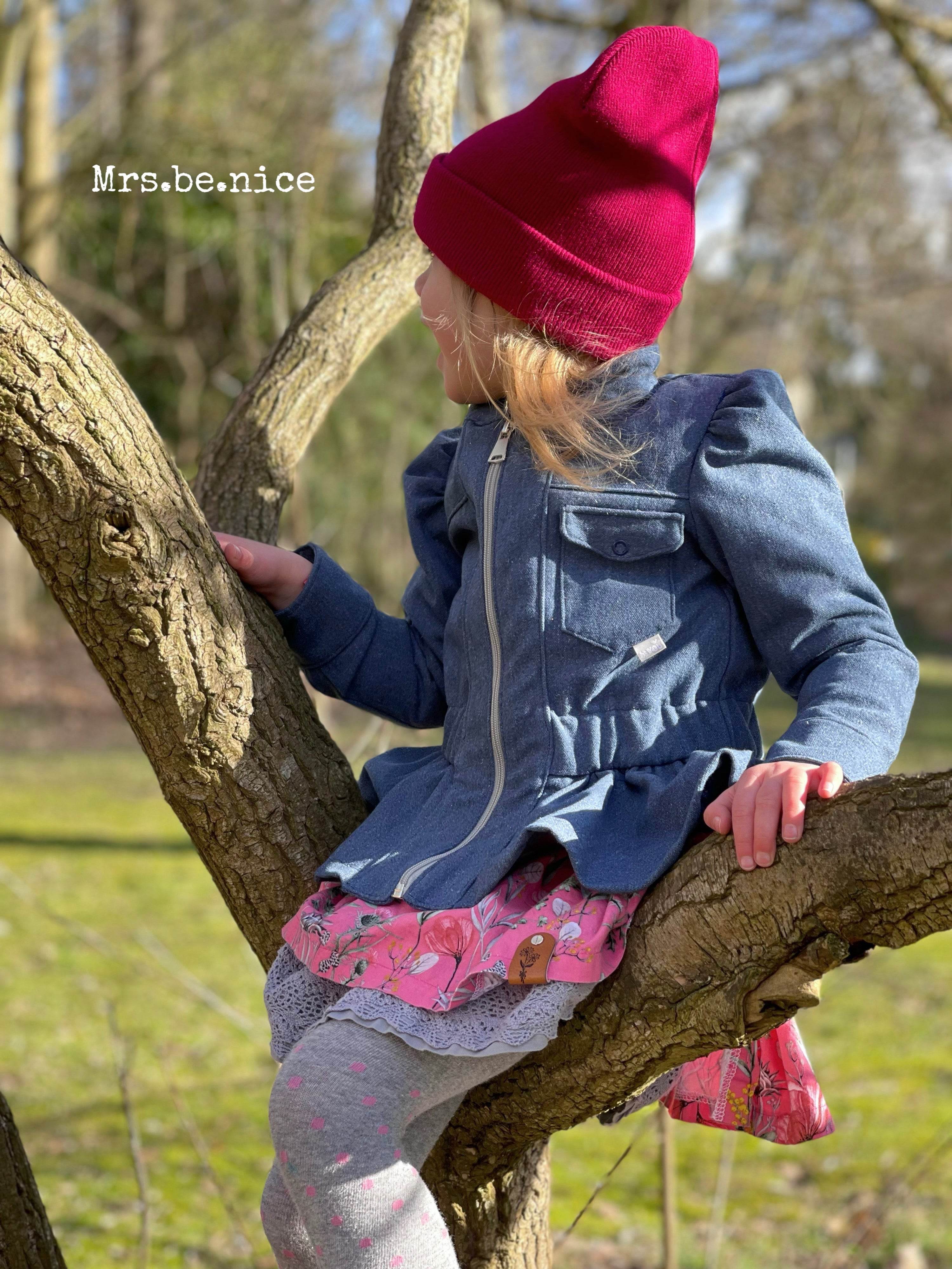 Schnittmuster Jacke Annabelle Gr. 86-140 - Sewando