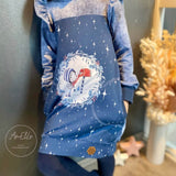 Schnittmuster Sweatkleid Milli Gr. 86-110 - Sewando