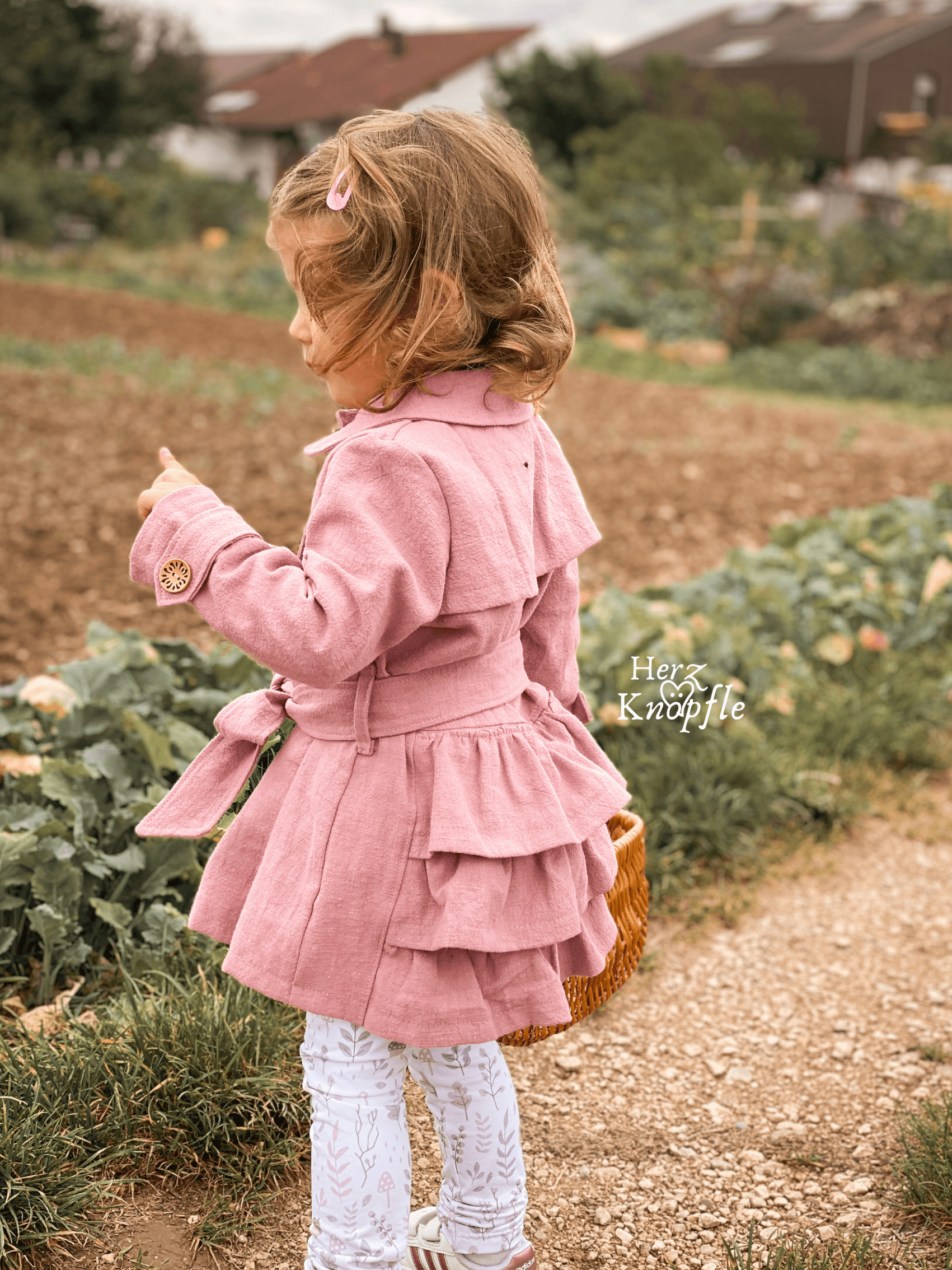 Schnittmuster Trenchcoat Leonie Gr. 86-140 - Sewando