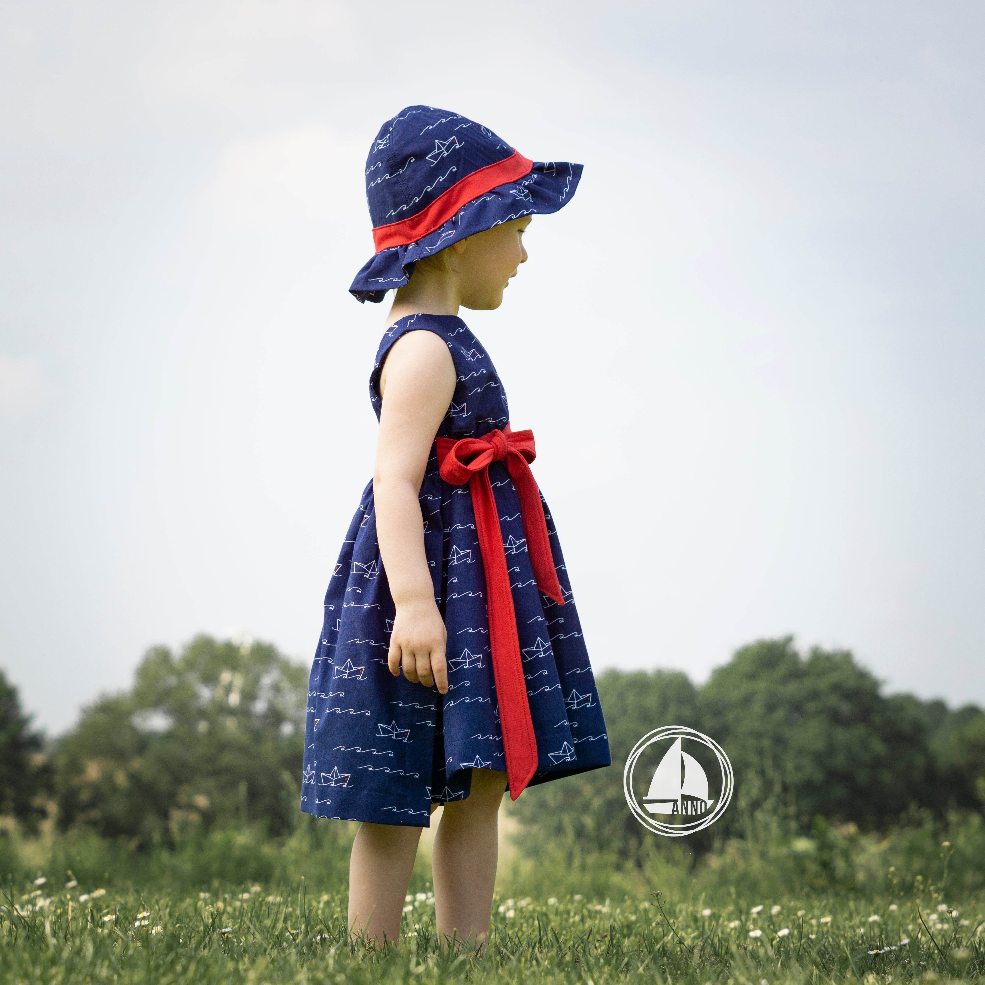 Schnittmuster Kleid Elisa Sommerkleid Stufenkleid Gr. 86-140 - Sewando