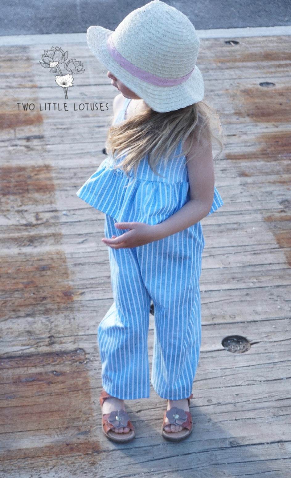 Schnittmuster Jumpsuit Filippa Mini Gr. 56-104 - Sewando