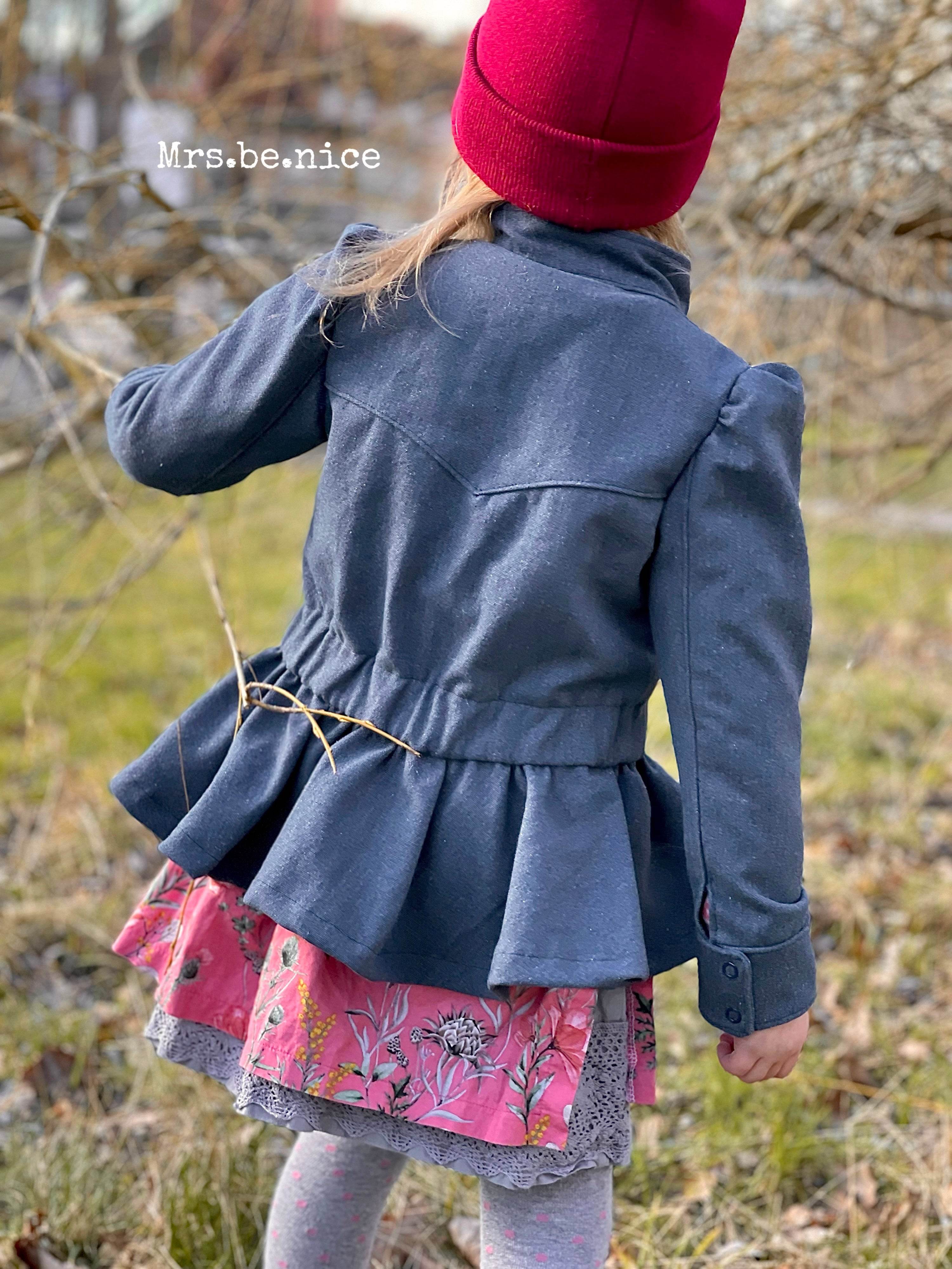 Schnittmuster Jacke Annabelle Gr. 86-140 - Sewando