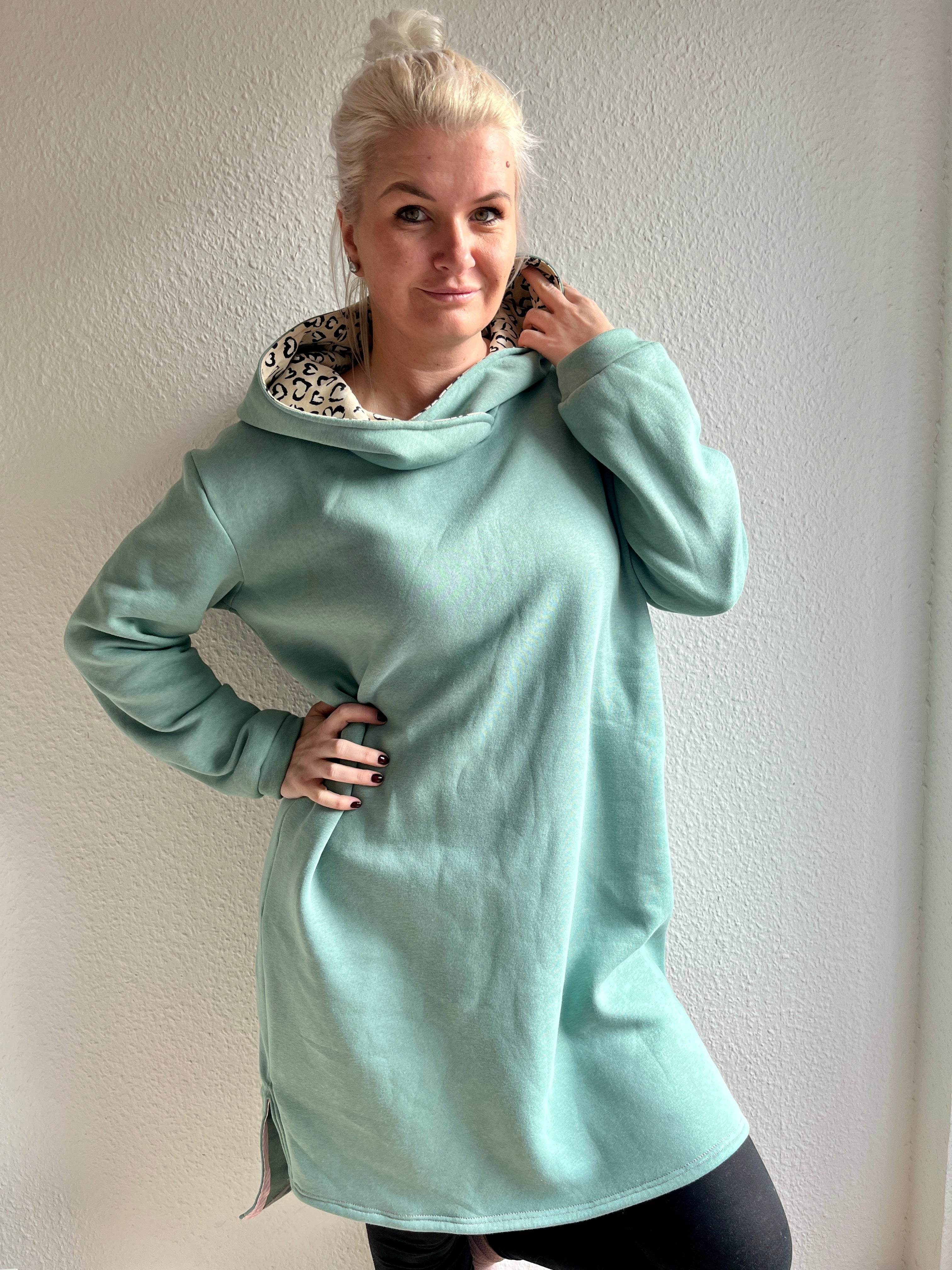 Schnittmuster Sweatkleid Elli Gr. XS-XL - Sewando