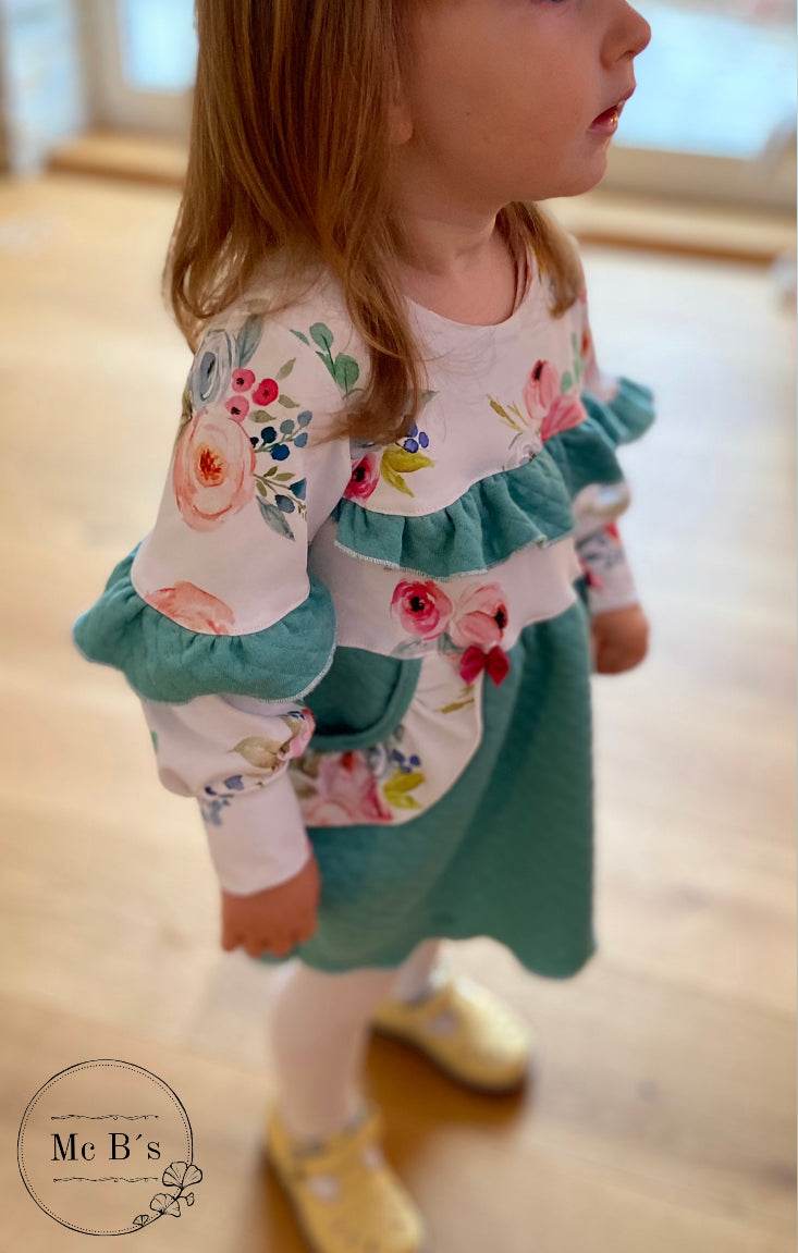 Schnittmuster KleiderElla Sweatkleid Gr. 80-140 - Sewando