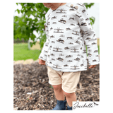 Schnittmuster T-Shirt Vicky Gr. 86-140 - Sewando